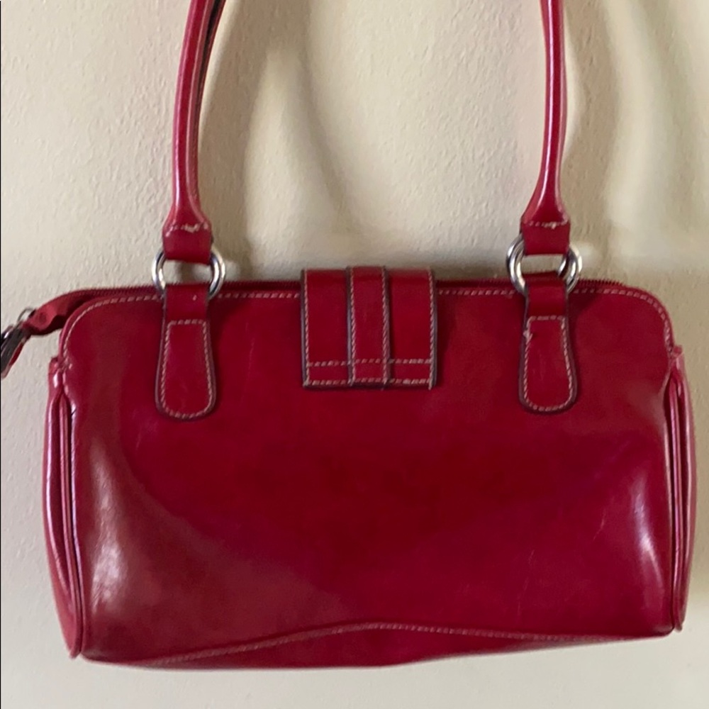 Red/ Burgundy purse